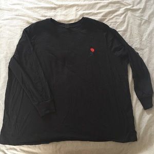 Long Sleeved Rose Emblem Shirt 4x